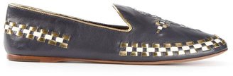 Tory Burch woven loafer