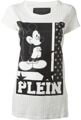 Philipp Plein mickey mouse print T-shirt