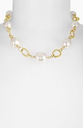 Majorica Baroque Pearl Collar Necklace