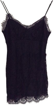 Topshop Black Polyester Dress