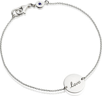 Astley Clarke Love disc sterling silver bracelet