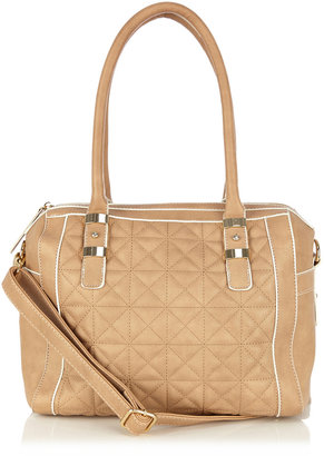 Oasis Carmen Quilted Barrell Bag