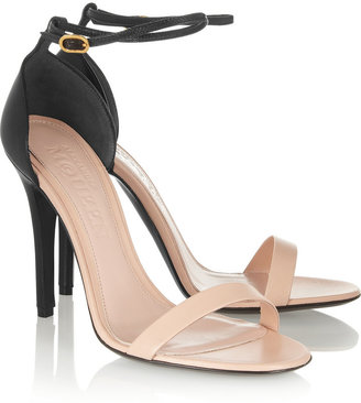 Alexander McQueen Two-tone leather sandals