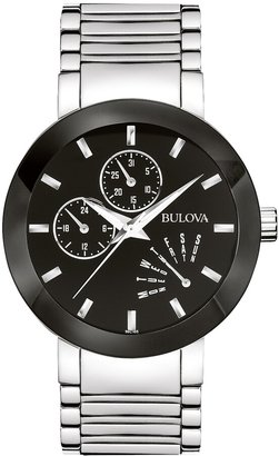 Bulova Men's Futuro Stainless Steel Strap Watch 40mm 96C105