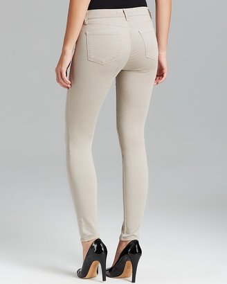 J Brand Jeans - Luxe Sateen Mid Rise Super Skinny in Concrete