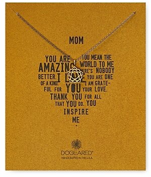 Dogeared It's Personal Mom Bloom Necklace, 18