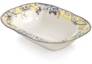 222 Fifth Adelaide Yellow Vegetable Bowl