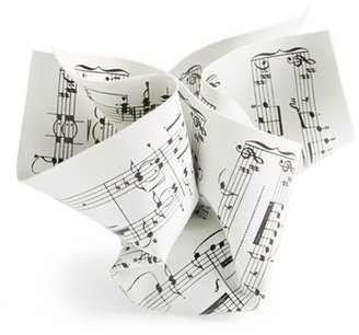 Design Ideas Crumpled Sheet Music Paperweight