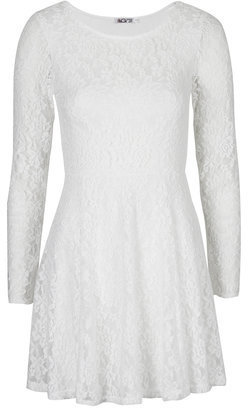 Topshop Womens **Lace Dress by Wal G - White