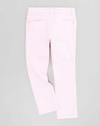 7 For All Mankind Roxanne Blush Pink Jeans, Sizes 4-6X