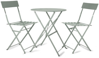 Rive Droite Garden Trading Bistro Table & Chairs Set - Shutter Blue
