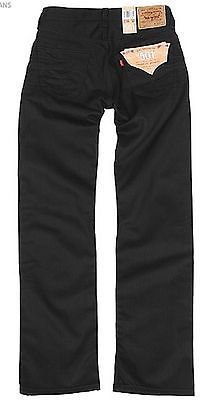 Levi's Levis Style# 501-0638 32 X 30 Polish Black Original Jeans Straight Pre Wash