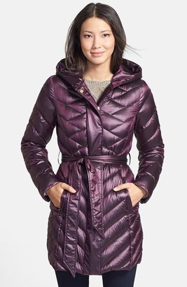 Ellen Tracy Hooded Packable Down Coat (Online Only)