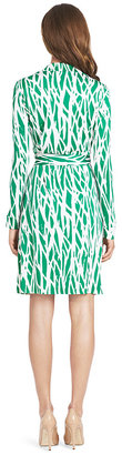 Diane von Furstenberg New Jeanne Two Silk Jersey Wrap Dress