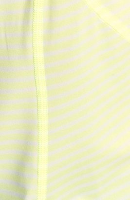 Zella 'Run' Stripe Half Zip Pullover