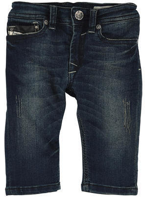 Diesel regular fit dark blue raw denim jeans