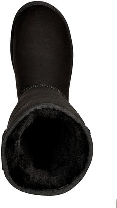 UGG Suede Classic Short Boots in Black