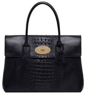 Mulberry Croc Printed Bayswater