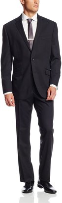 Kenneth Cole New York Men's Solid 2 Button Side Vent Suit