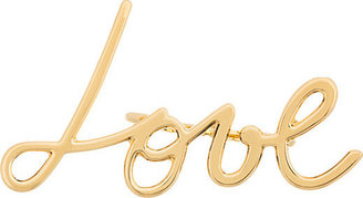 Lanvin Gold Double-Finger Love Ring