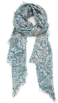 Nordstrom 'Exotic Paisley' Cashmere & Silk Scarf