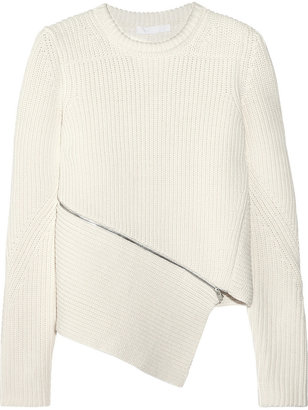 Alexander Wang Ribbed cotton-blend sweater