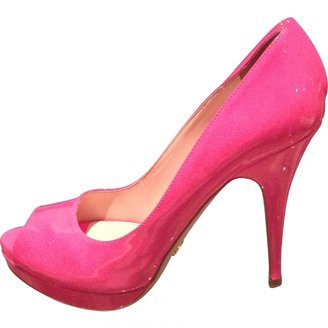 Prada Pink Patent leather Heels