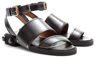 Givenchy Crystal-embellished Leather Sandals