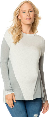 A Pea in the Pod Colorblock Maternity T Shirt