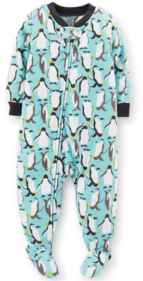 Carter's Toddler Boys' One-Piece Footed Penguin Pajamas