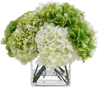 Diane James BLOOMS by Green & White Hydrangea Bouquet