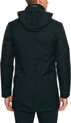 Zegna Sport 2271 Hooded Twill Rain Jacket