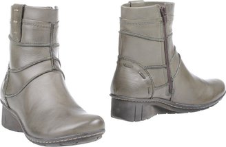 Khrio Ankle Boots Military Green