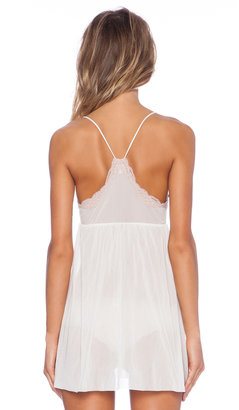 Only Hearts Club 442 Only Hearts Tulle With Lace Racerback Chemise
