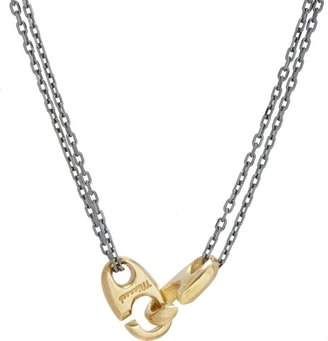Miansai Brummel Hook Necklace-Gold