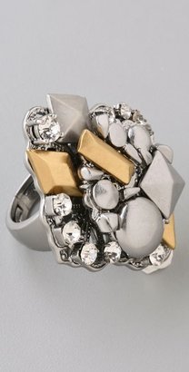 Juicy Couture Global Glam Stud Cluster Ring