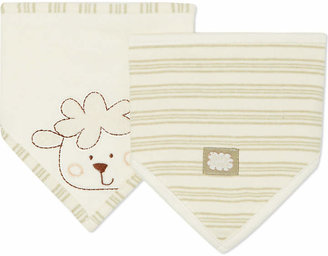 Natures Purest Set of two striped bibs
