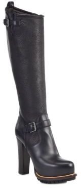 Belstaff Halewood Knee-High Leather Boots