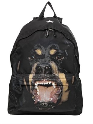 Givenchy Rottweiler Printed Nylon Backpack