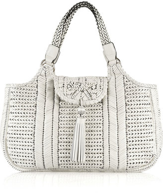 Anya Hindmarch Neeson woven leather tote