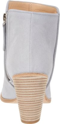 Barneys New York Daddy Point-Toe Ankle Boots-Grey