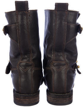 Rag and Bone 3856 Rag & Bone Moto Leather Boots