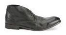 Hudson H Shoes by Men's Cruise Leather Chukka Boots - Black