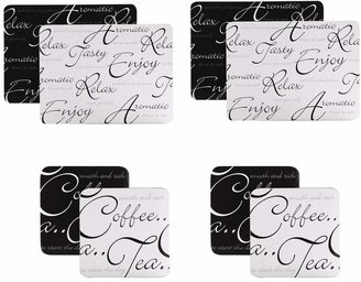 Price & Kensington Script Placemats and Coasters (Set of 8)
