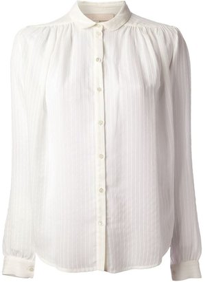 Vanessa Bruno pinstripe sheer shirt