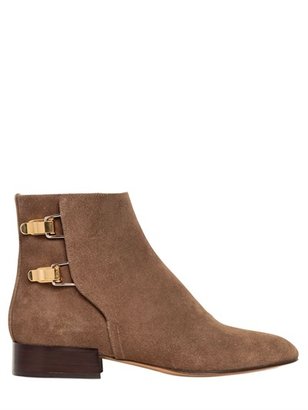 Chloé Chloe' - 30mm Suede Ankle Boots