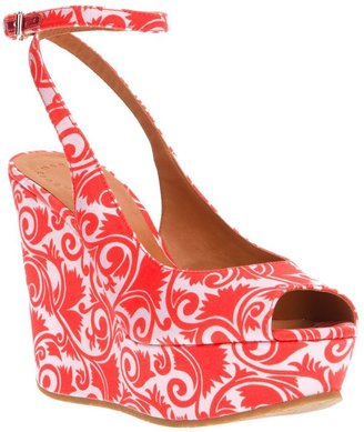 Marc by Marc Jacobs floral wedge sandal