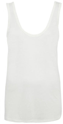 The Row White Roger Jersey Tank
