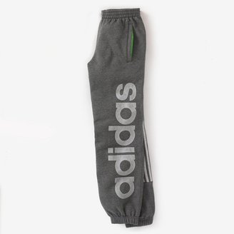 adidas Boy’s Cotton Rich Fleece Tracksuit Trousers