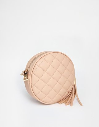 ASOS Quilted Round Cross Body Bag
